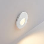 Molto Luce LED recessed light Wall 68R Sina IP44 RD, white, CCT