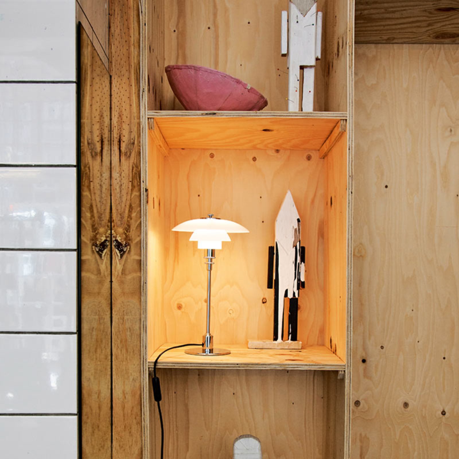 PH 2/1 Lampada da Tavolo High-Gloss Chrome-Plated - Louis Poulsen