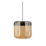 Bamboo Lustră Pendul M Black - Forestier