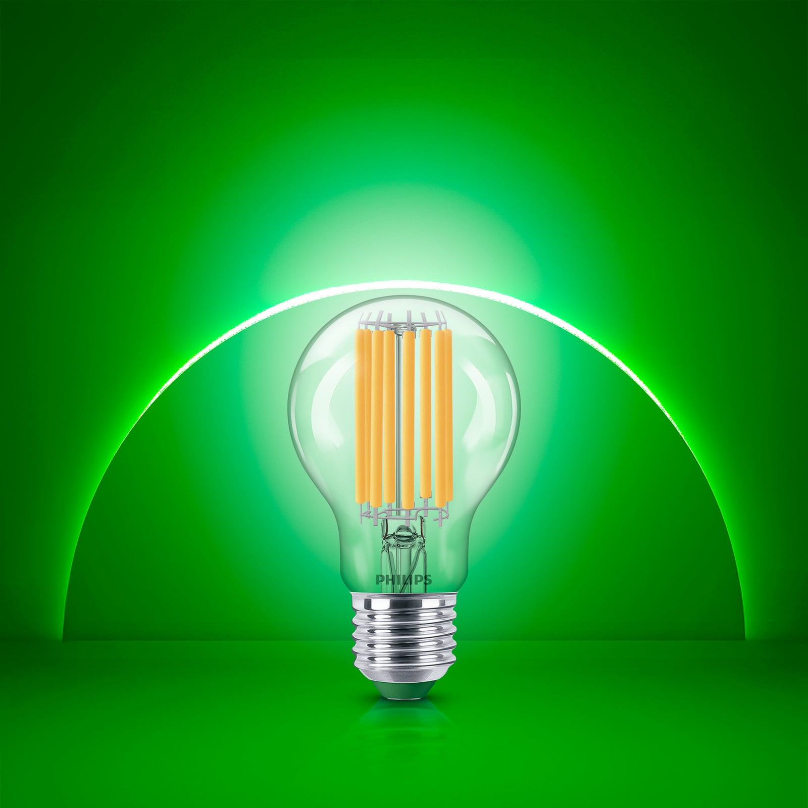 Philips E27 LED bulb A60 7.3W 1535lm 2,700K clear Philips E27 LED bulb A60 7.3W 1535lm 2,700K clear