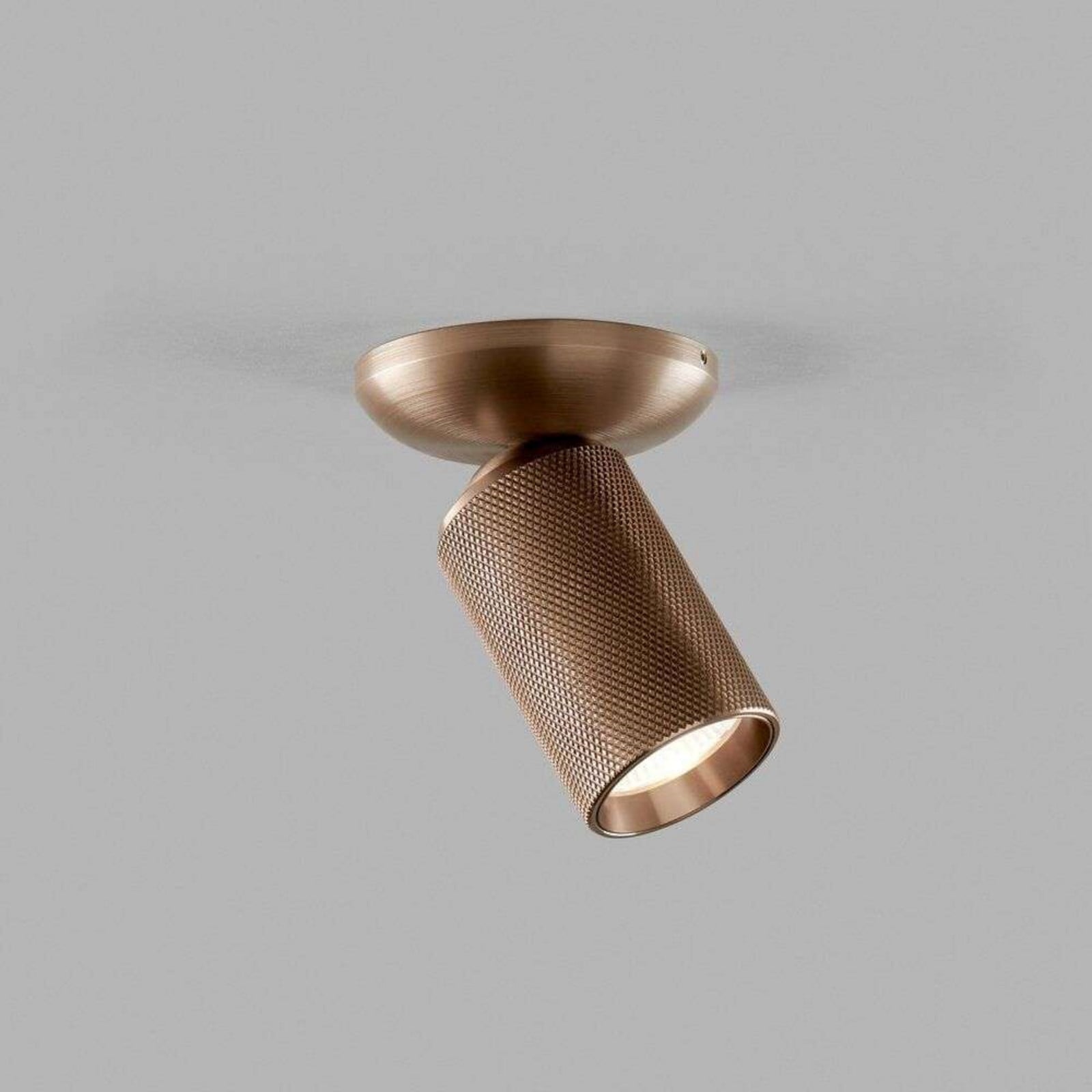 Raw 1 Plafond 2700/3000K Rose Guld LIGHT-POINT - Vardagsrum - Aluminium