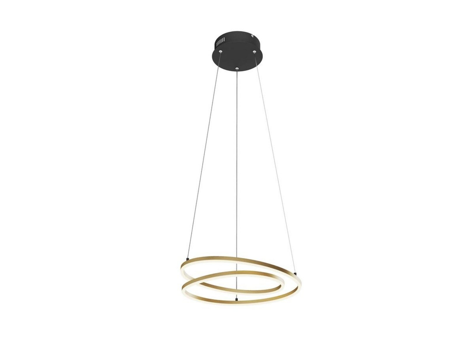 Davian LED Lustră Pendul Dim. Brass - Lindby