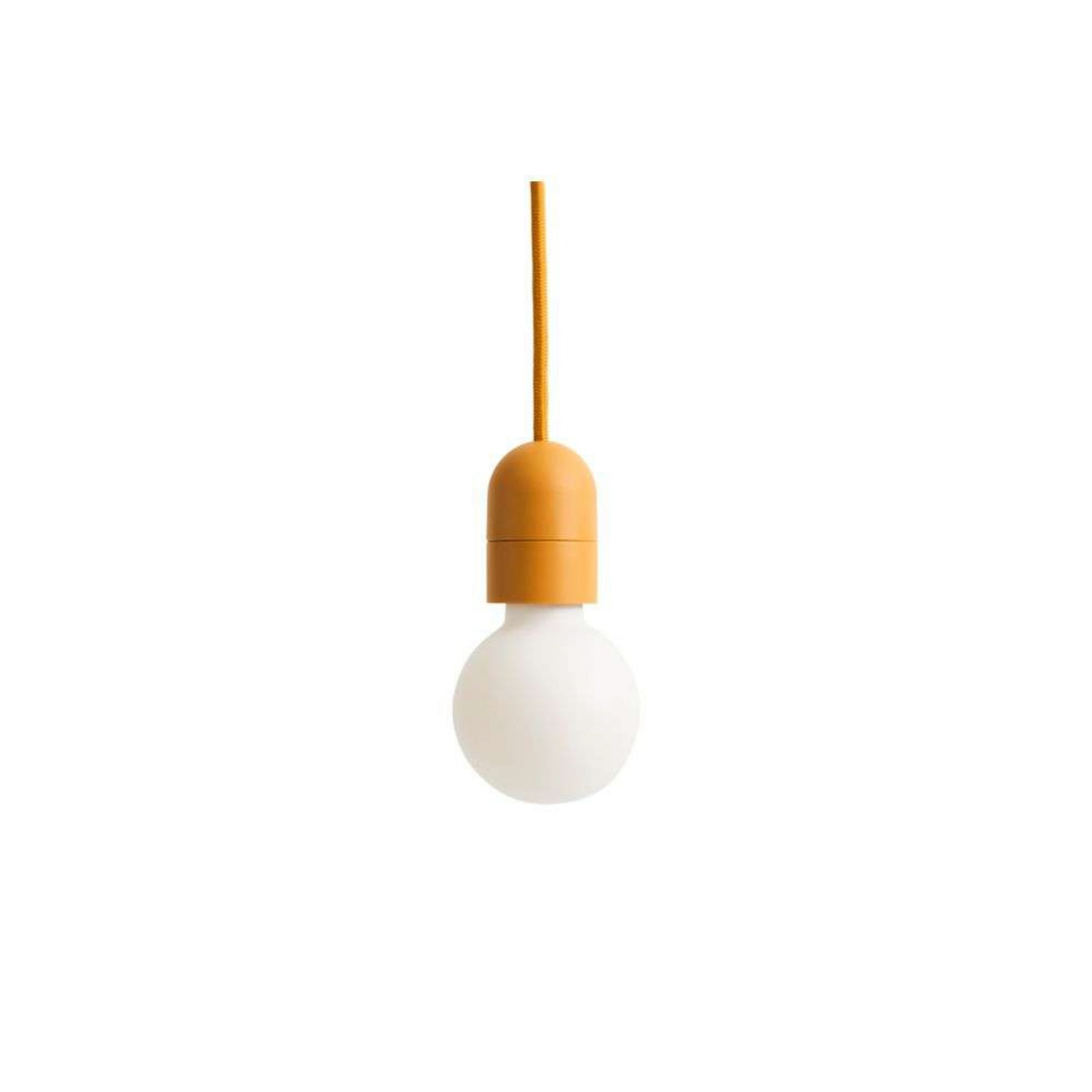 HAY E27-Pendelfassung COMMON, gelb, Ø 4,5 cm