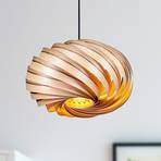 Gofurnit Quiescenta hanglamp, olijf, Ø 45 cm
