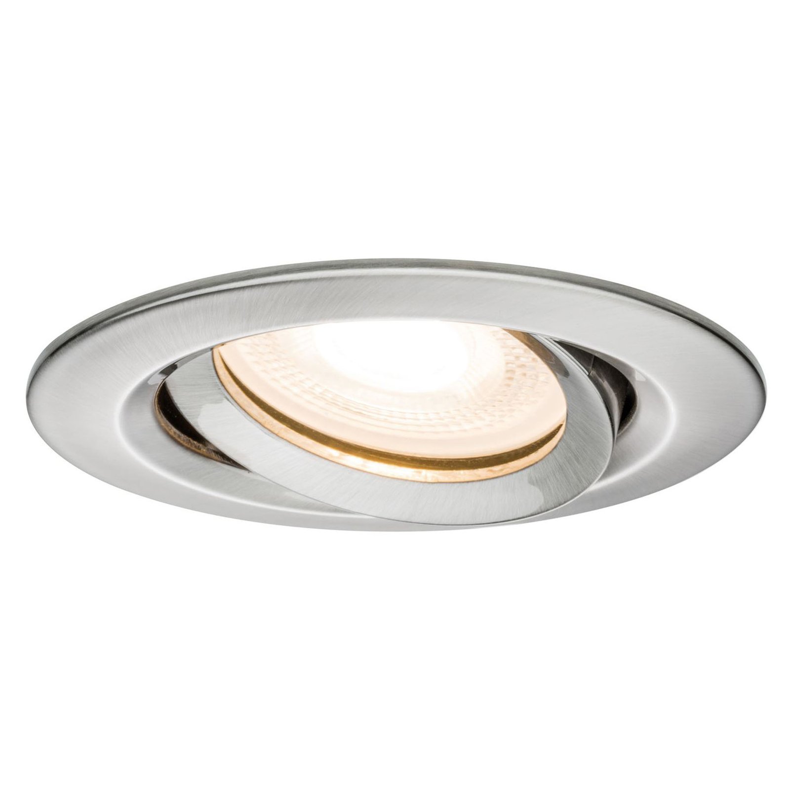 Nova LED recessed spotlight, dimmable, IP65, iron - Paulmann