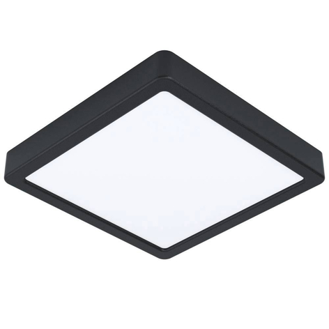 Plafonnier LED Fueva 5, IP20 noir 4 000 K