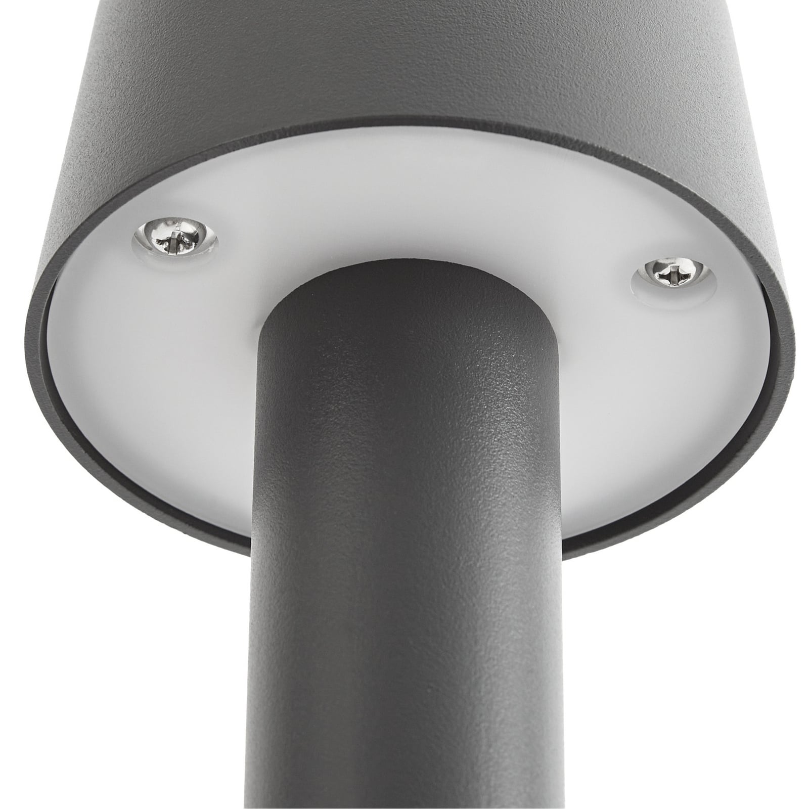 Lucande LED ceļa apgaismojums Tareko, 90 cm, antracīts, IP65