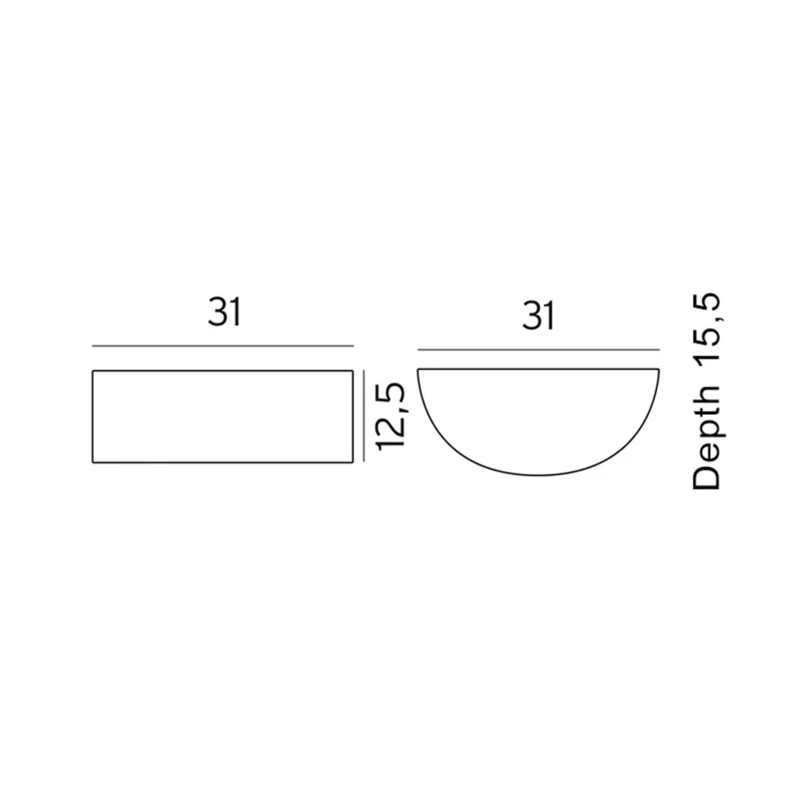 Vasa LED Aplica de Exterior Graphite - Norlys