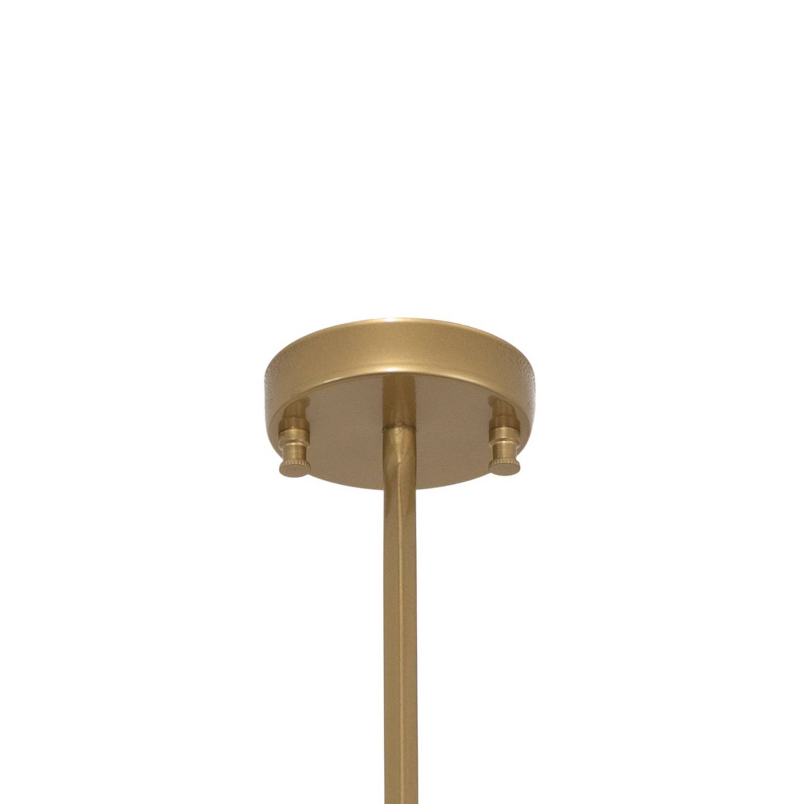 Żyrandol Dolunay, długość 43 cm, 2-punktowa, złota, E27