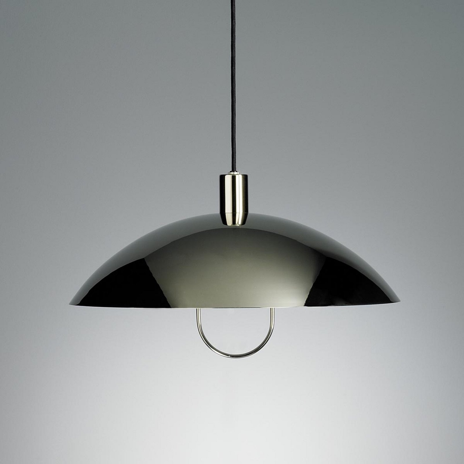 TECNOLUMEN HMB 25/500 Lampă suspendată cu sistem de scripeți argintiu - Camera de zi / sufragerie - design - Metal