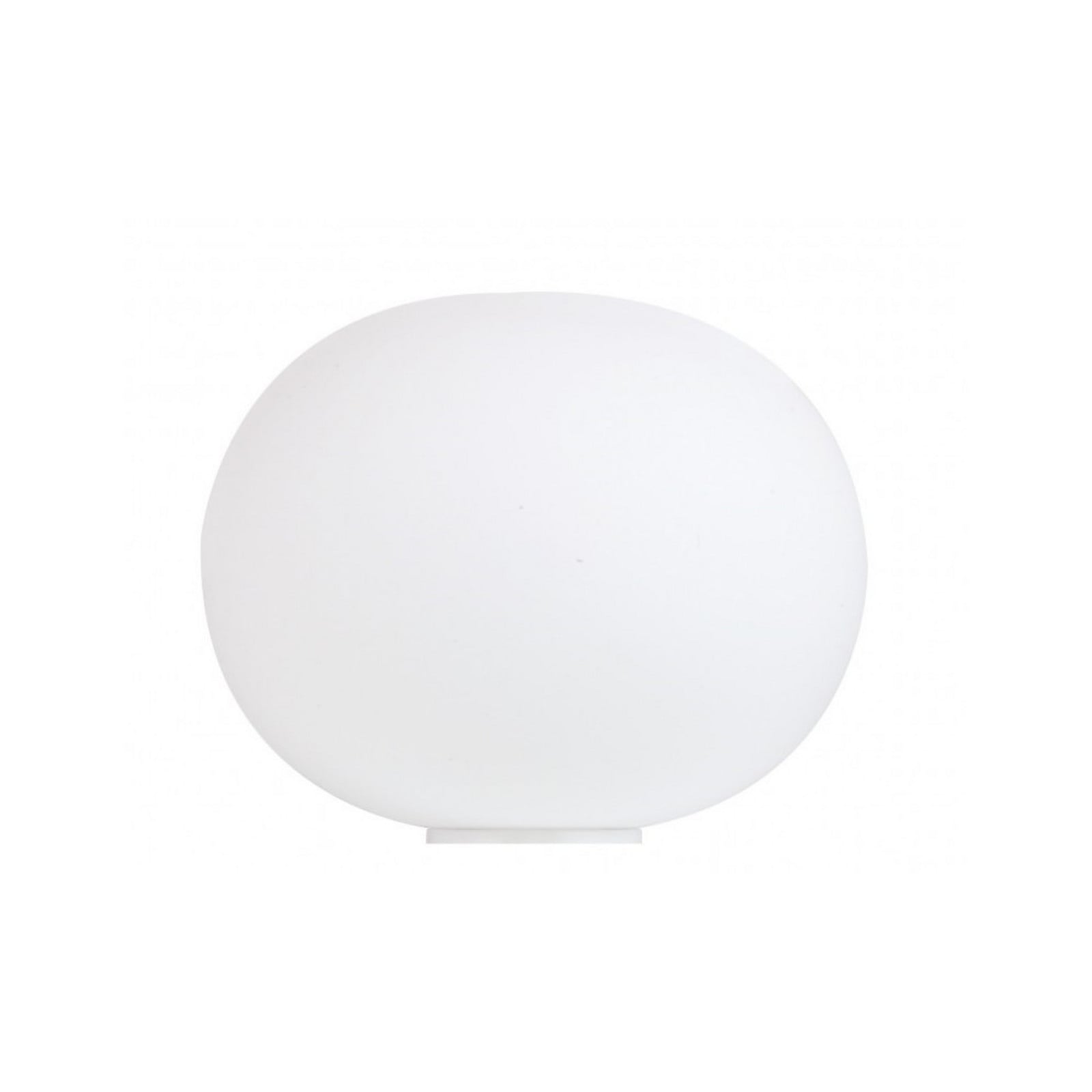 Glo-Ball Basic Zero Tischleuchte m/Switch White FLOS - Wohnzimmer - Glas