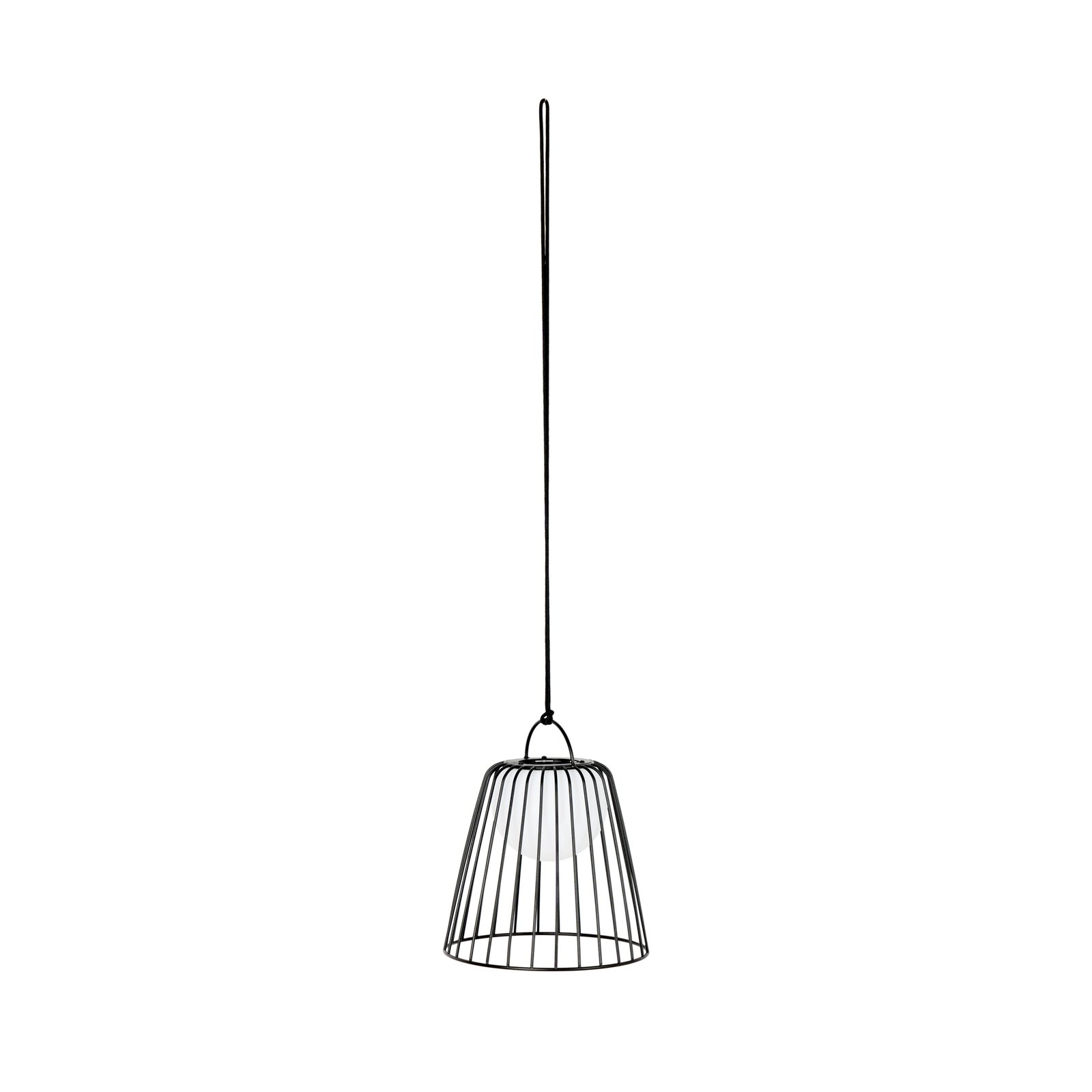 Levino LED Portable Na zewnątrz Lampa Wisząca Czarny - Lindby