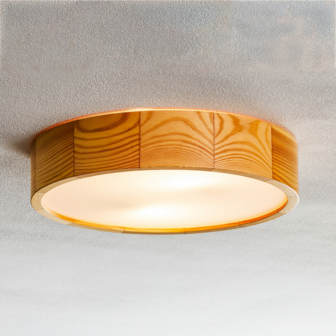 Deckenlampe Kerio, Ø 37 cm, kiefer natur