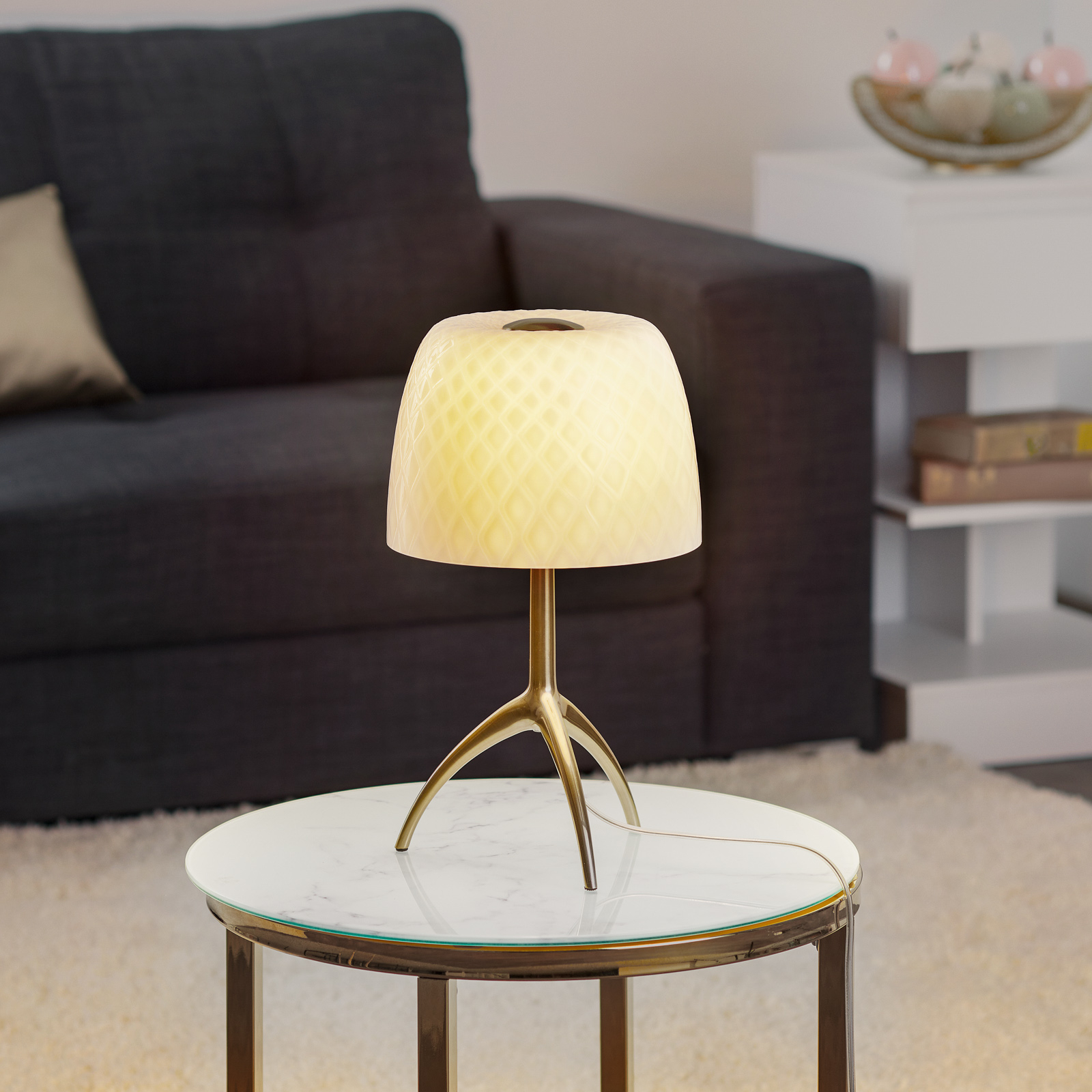 Foscarini Lumiere 30 Pastillenmuster mit Dimmer