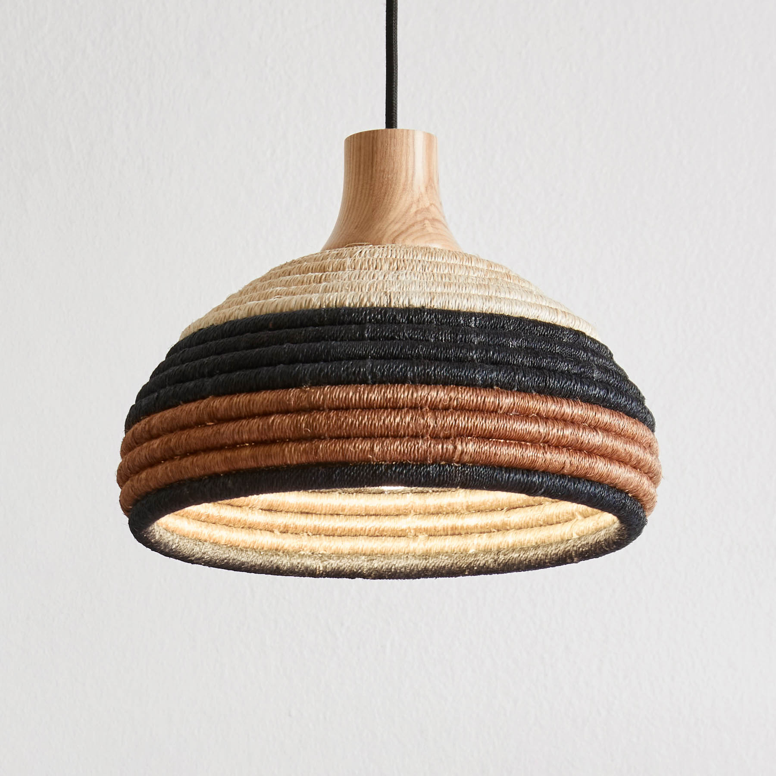 Grass Lampada a Sospensione XS Brown - Forestier