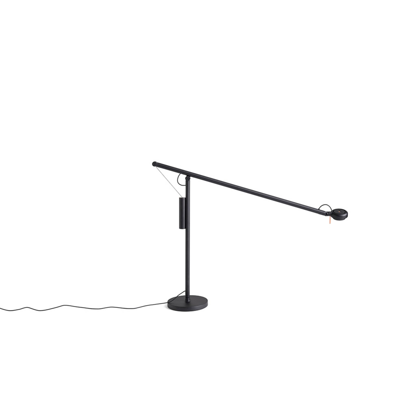 Fifty-Fifty Bordslampa Soft black - HAY