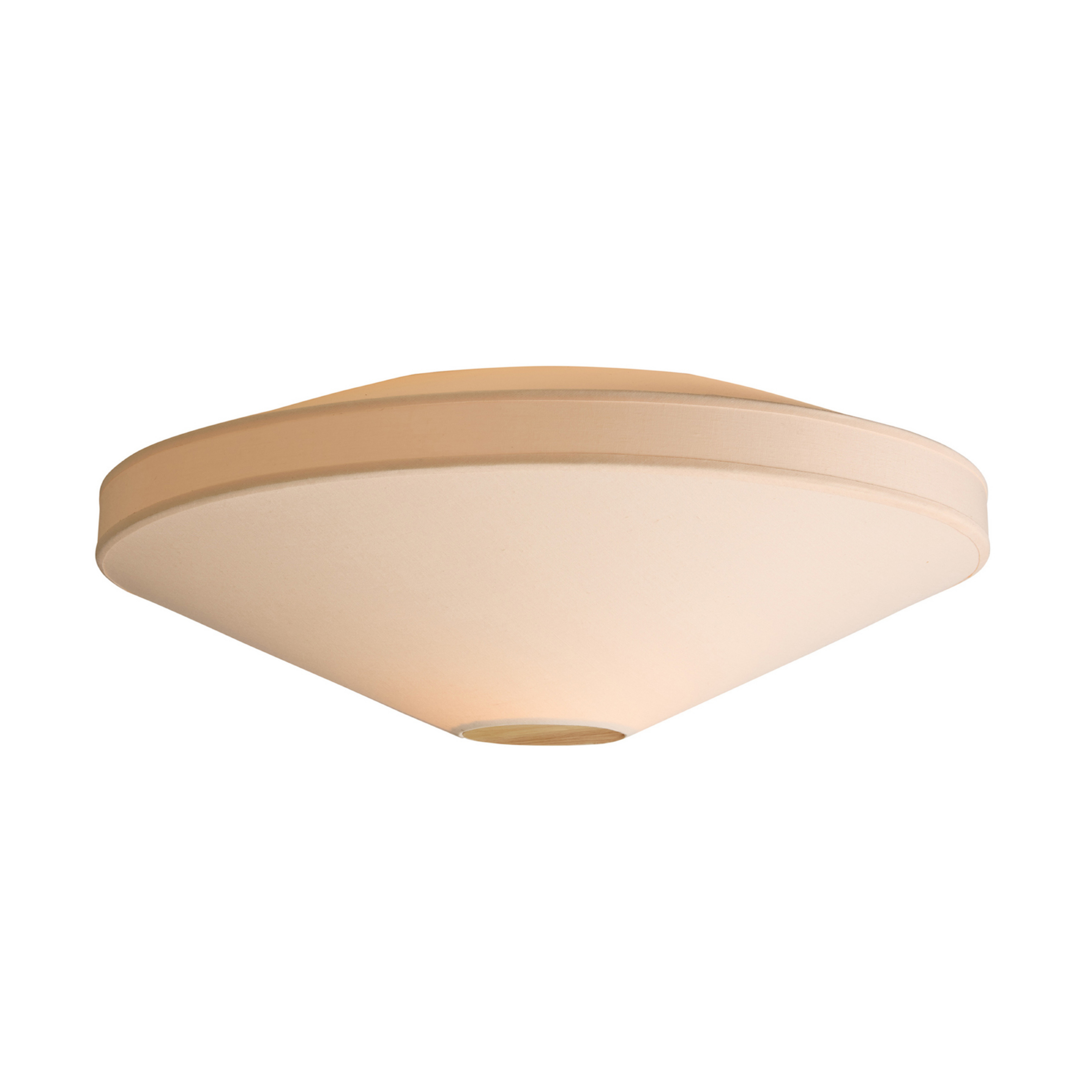 PARIS-kattovalaisin, halkaisija 40 cm, beige, kangas, E27 - Halo Design