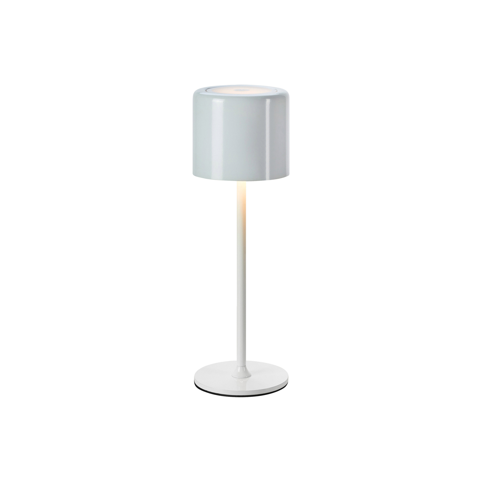 Accu-tafellamp Filo voor buiten, wit
