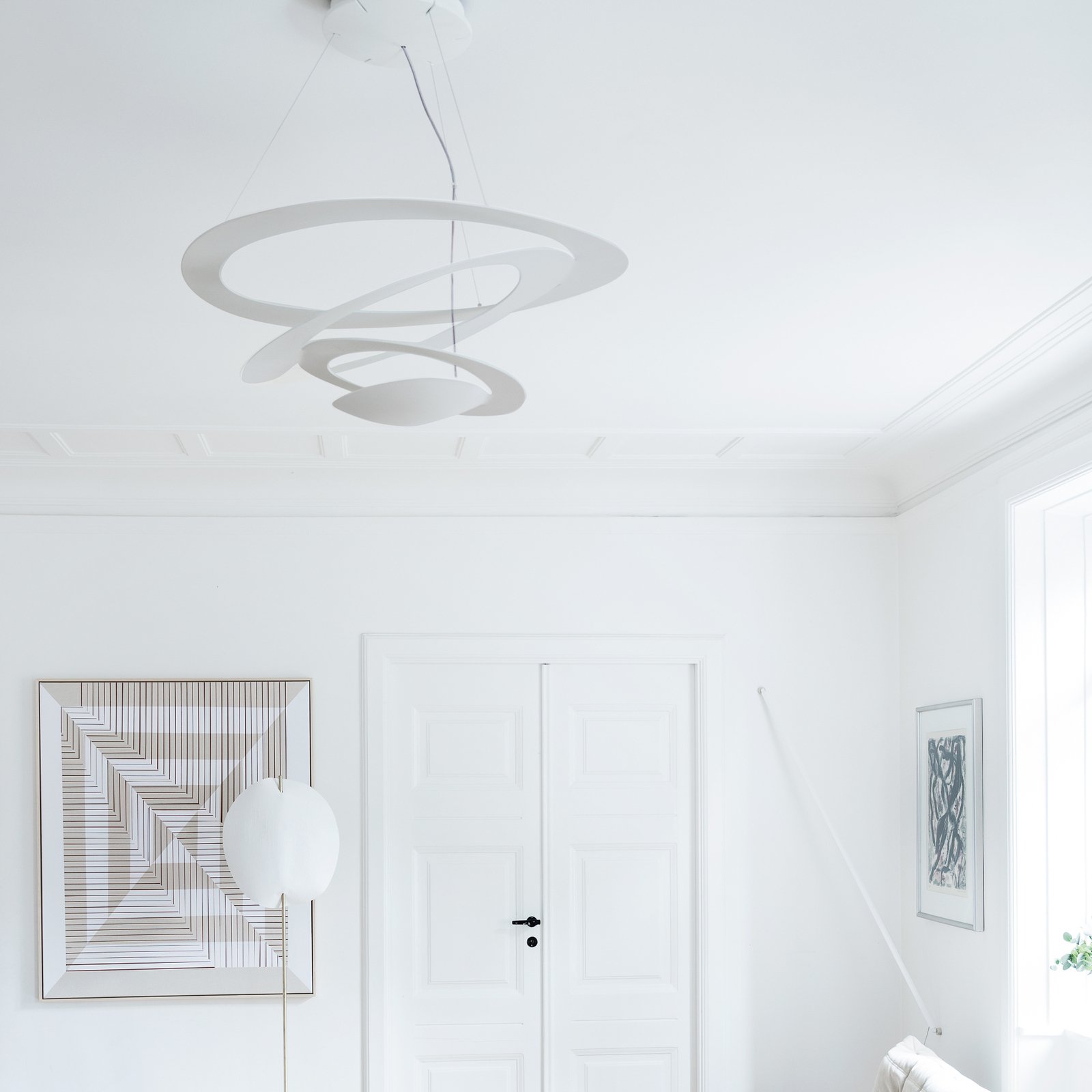 Pirce LED-pendellampa 2700K vit – Artemide