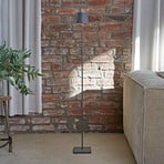 Lampa stojąca LED Nuindie IP54 120 cm okrągła USB-C grafitowa