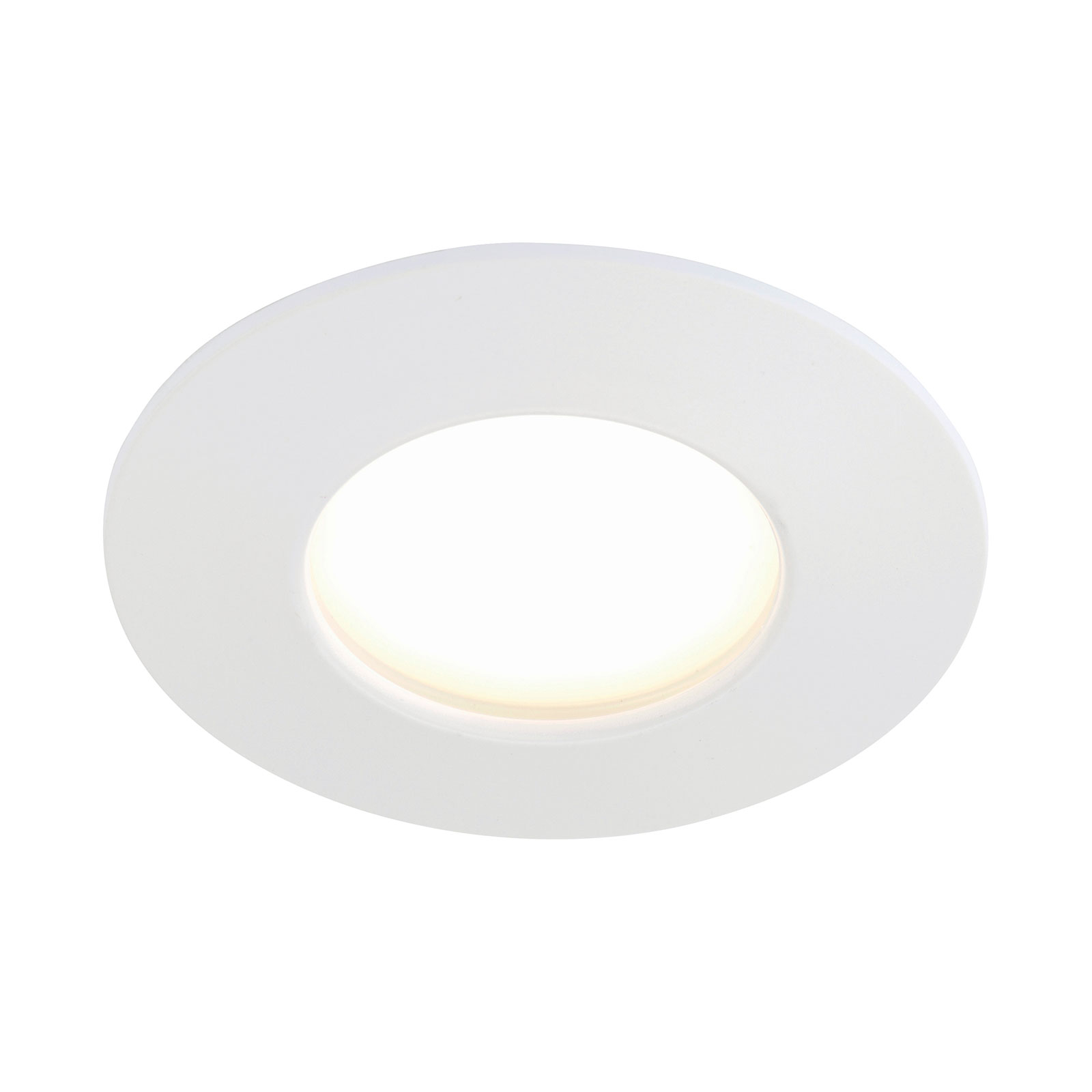 Brilonger White LED recessed light Till for outdoor usage, plastic, 5 W, energy efficiency: A+, H: 2.8 cm
