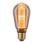 LED-Lampe E27 ST64 4W Inner Glow mit Ringmuster