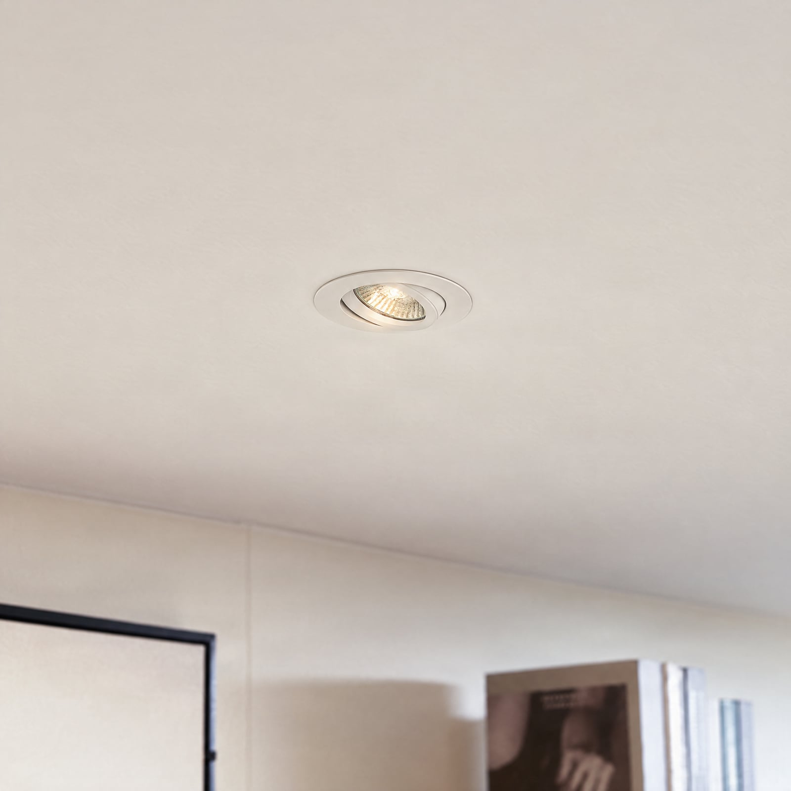 Arcchio Downlight Zyron, blanc, Ø 8,2 cm