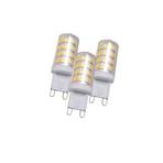 3-pack Bec LED 3W G9 - Lindby