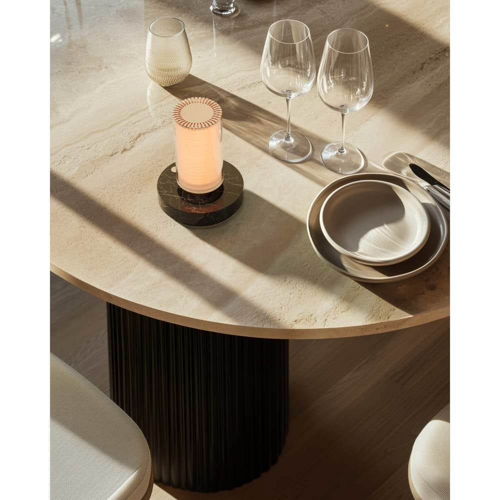 La Lampe Frechin Portable Lampe de Table Ø13x16,6 Golden/Black - DCW