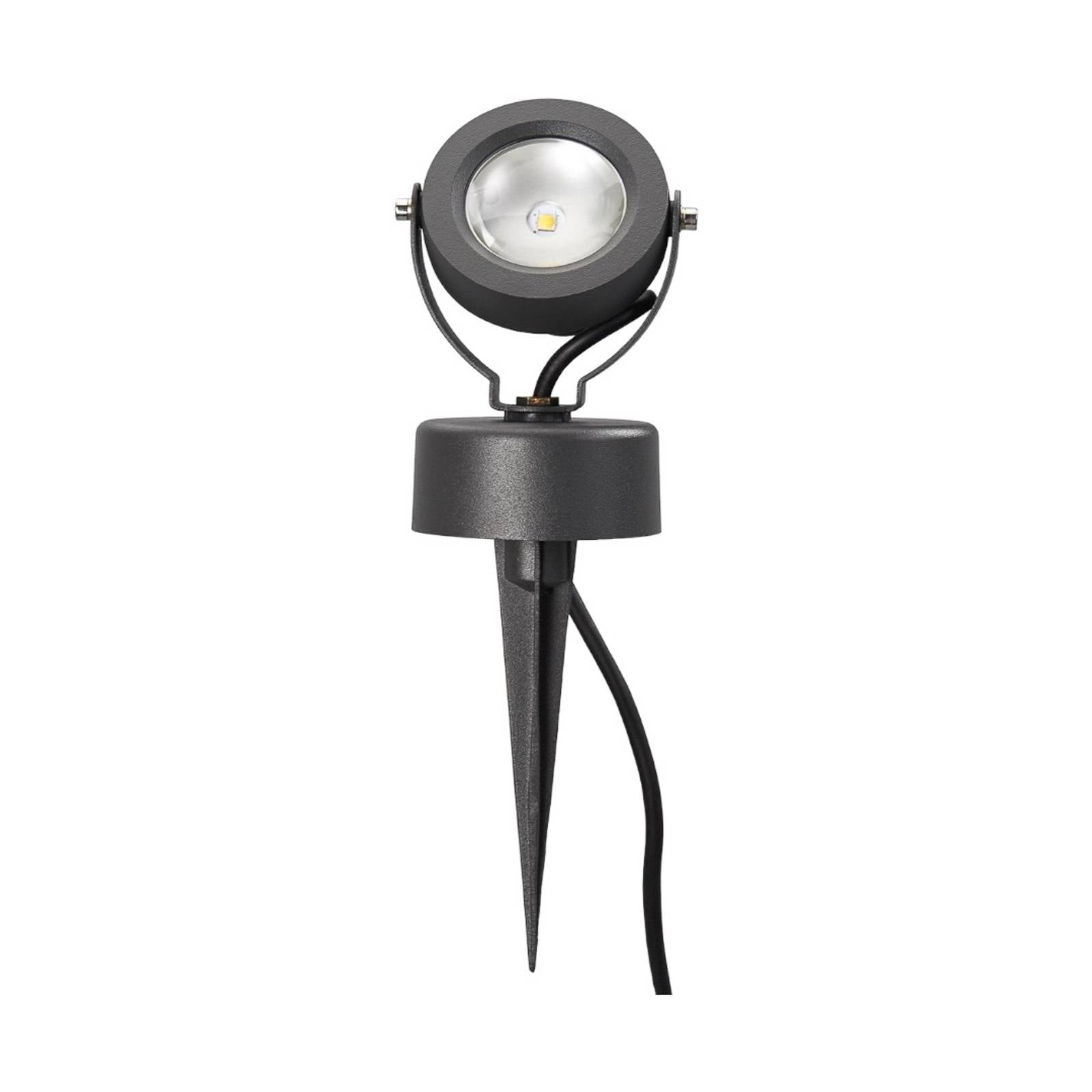 Lucande LED-Außenstrahler Gavin, 33 cm, anthrazit, Aluminium