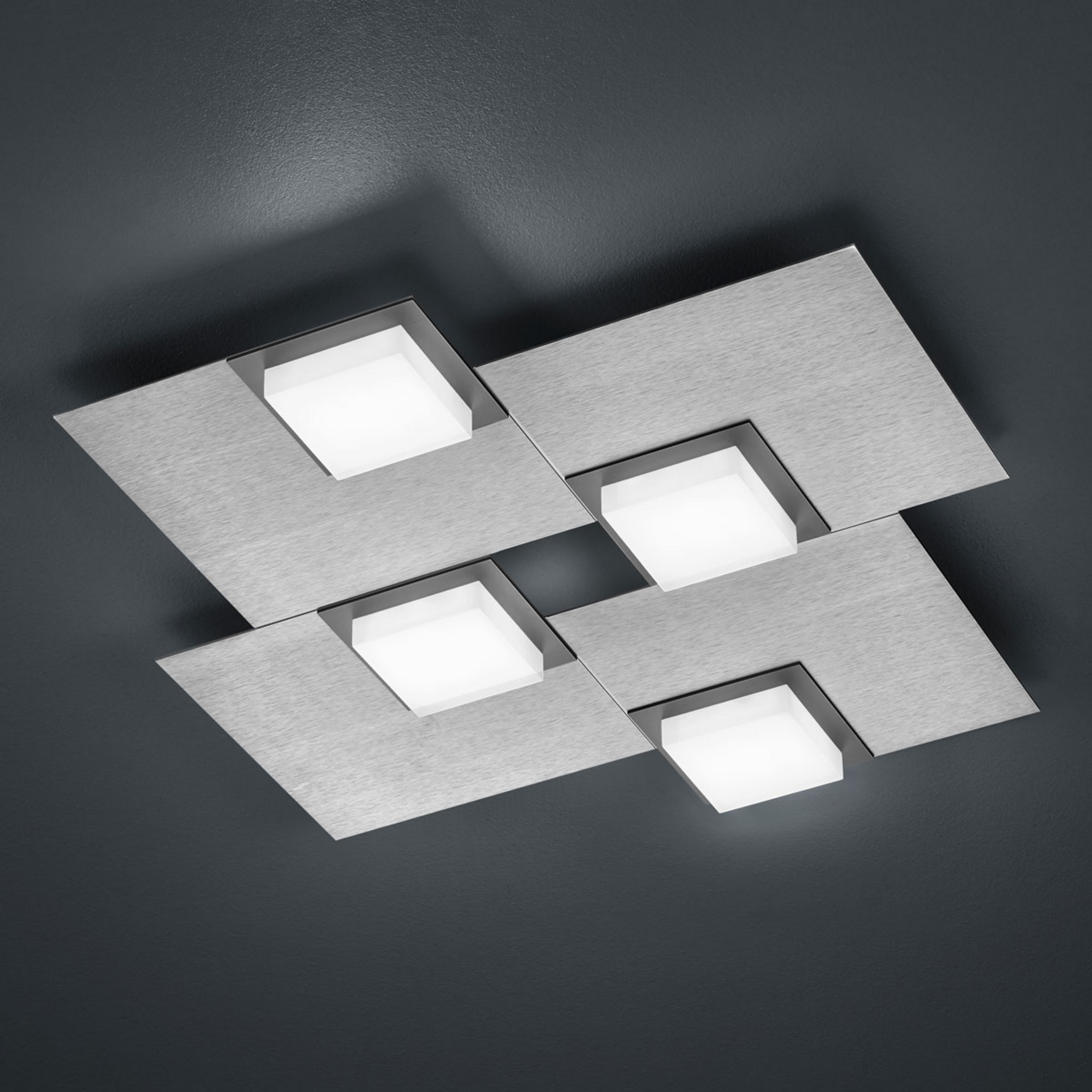 Stropné svietidlo BANKAMP Quadro LED 32W