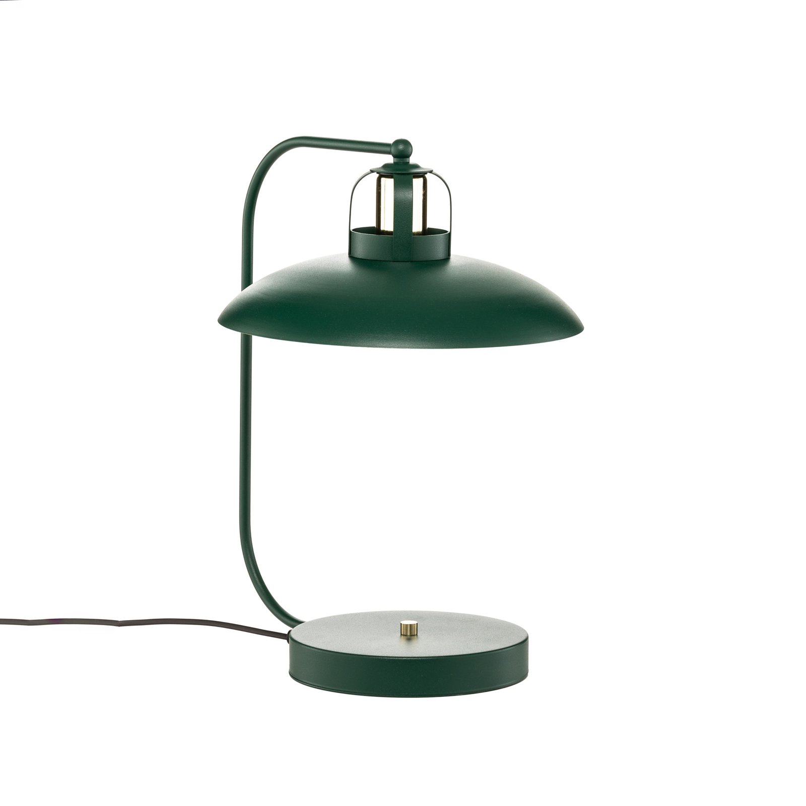 Tafellamp Felix, groen/goud