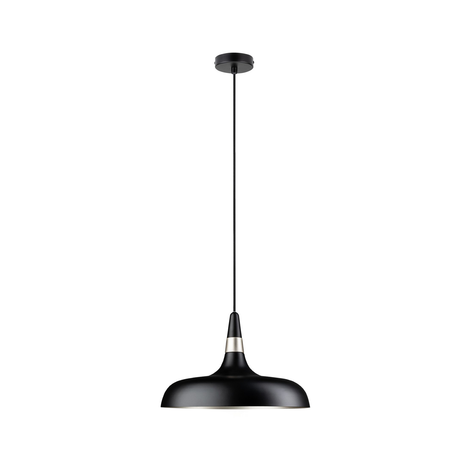 Paulmann hengelampe Juna STYLE, svart, Ø 34 cm, metall Paulmann hengelampe Juna STYLE, svart, Ø 34 cm, metall