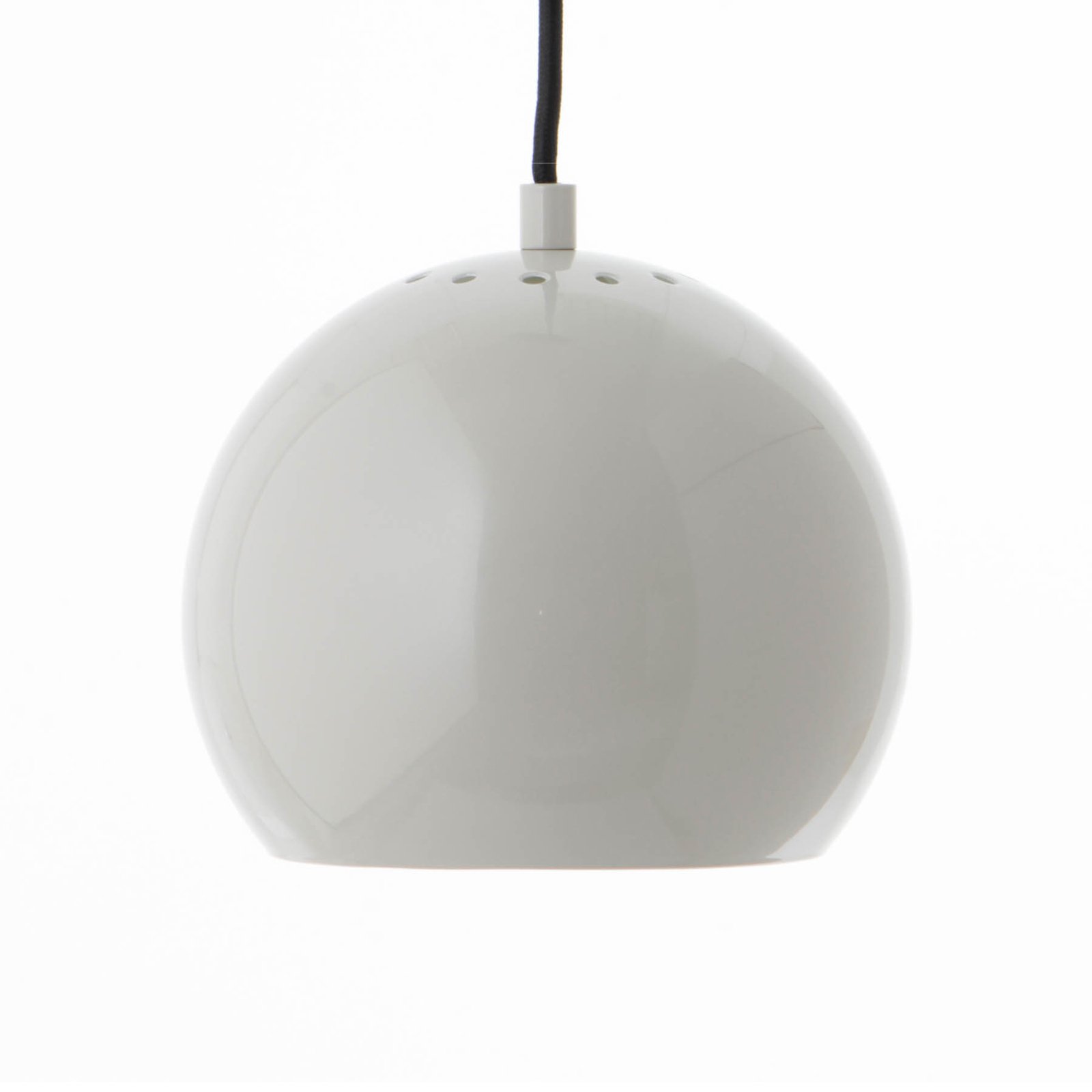 Ball Riippuvalaisin Glossy Pale Grey - Frandsen