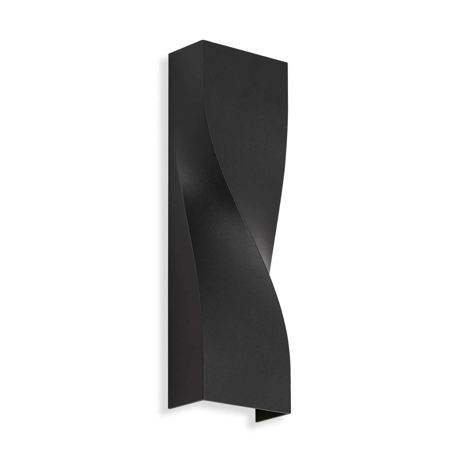LED-Außenwandleuchte Brügge, up/down, schwarz, 4.000 K, IP44