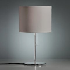 TECNOLUMEN Walter Schnepel, stolová lampa sivá