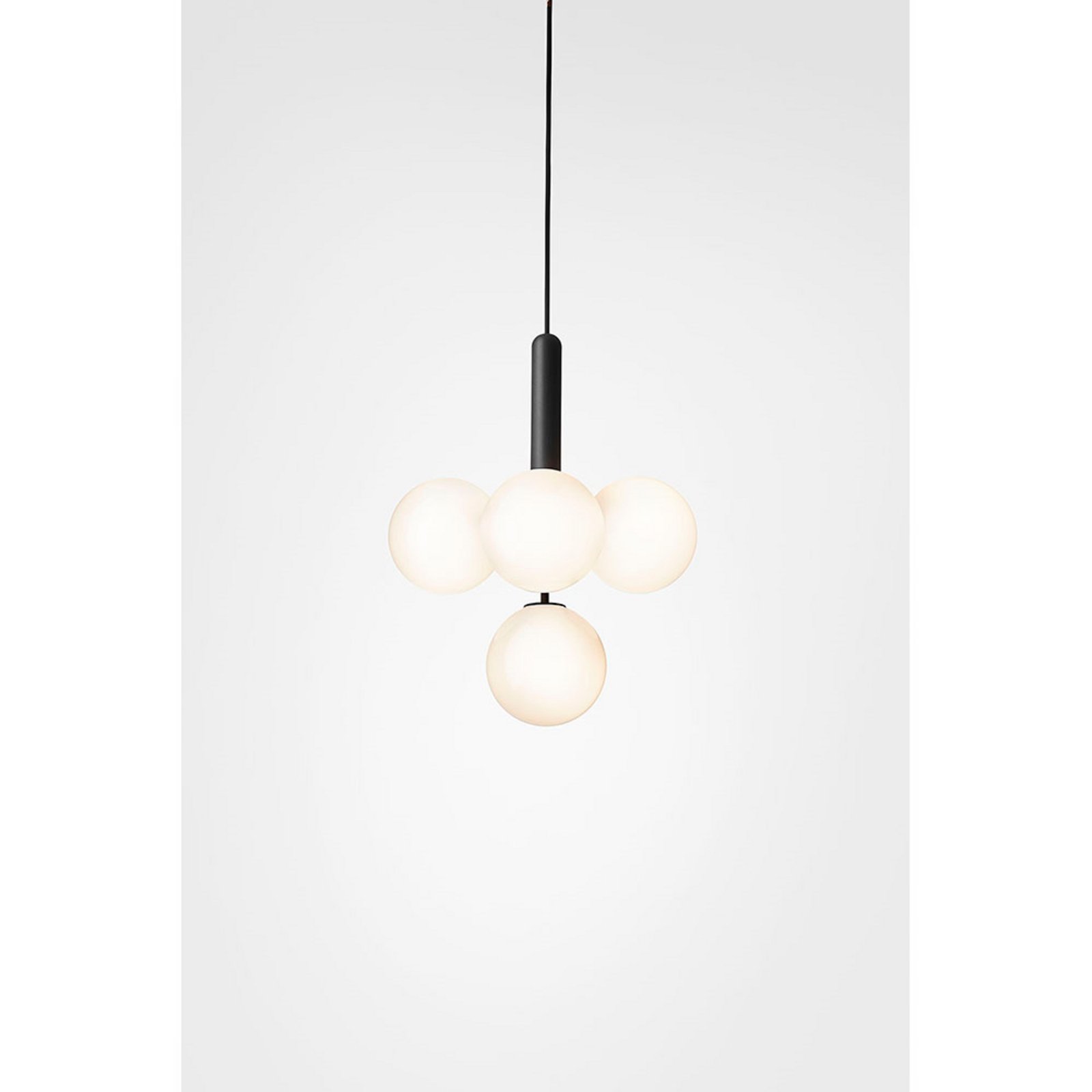 Miira 4 Candelabru Rock Grey/Opal White - Nuura