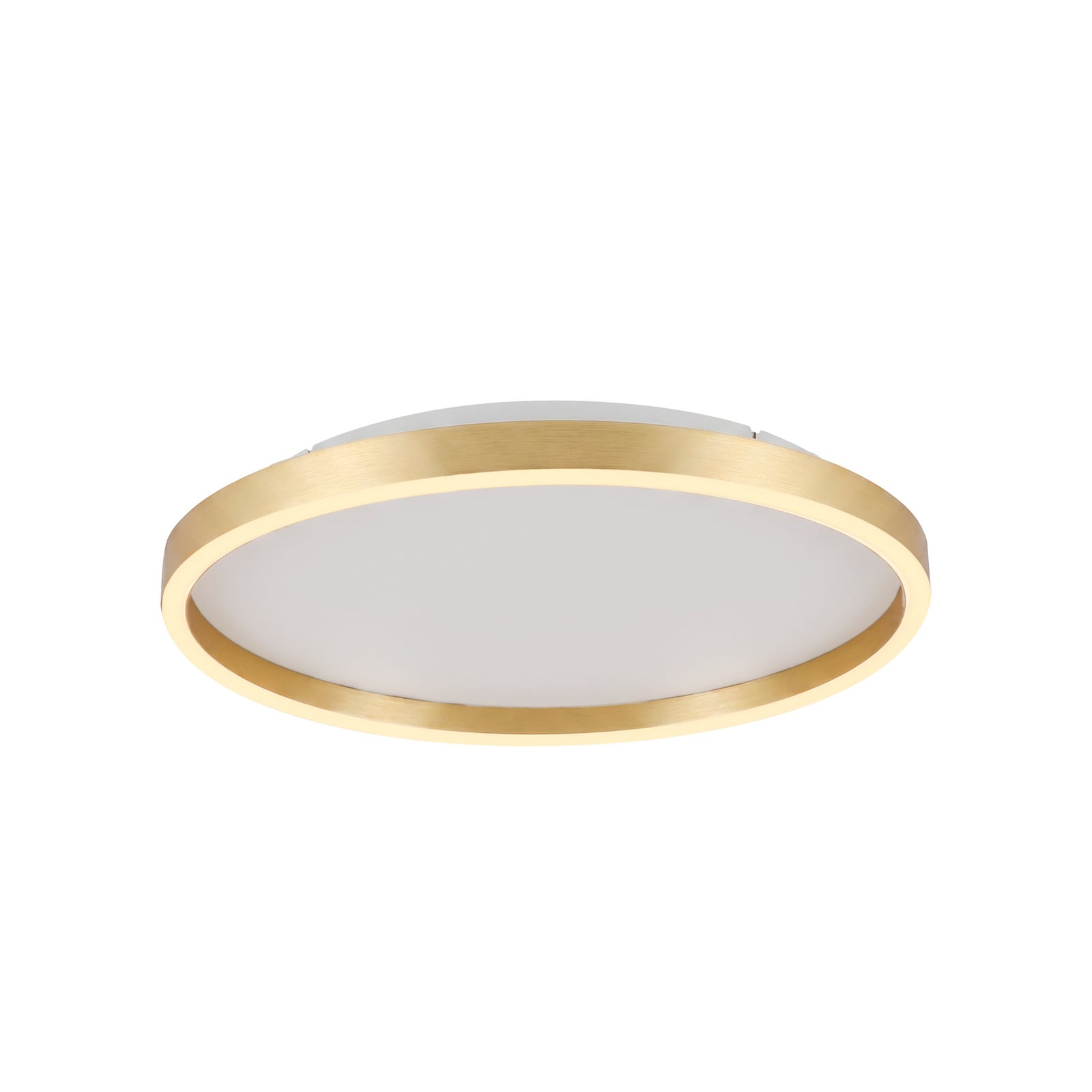 LED-Deckenlampe Madlen, goldfarben, Ø 40 cm, Alu, 3000K, dim