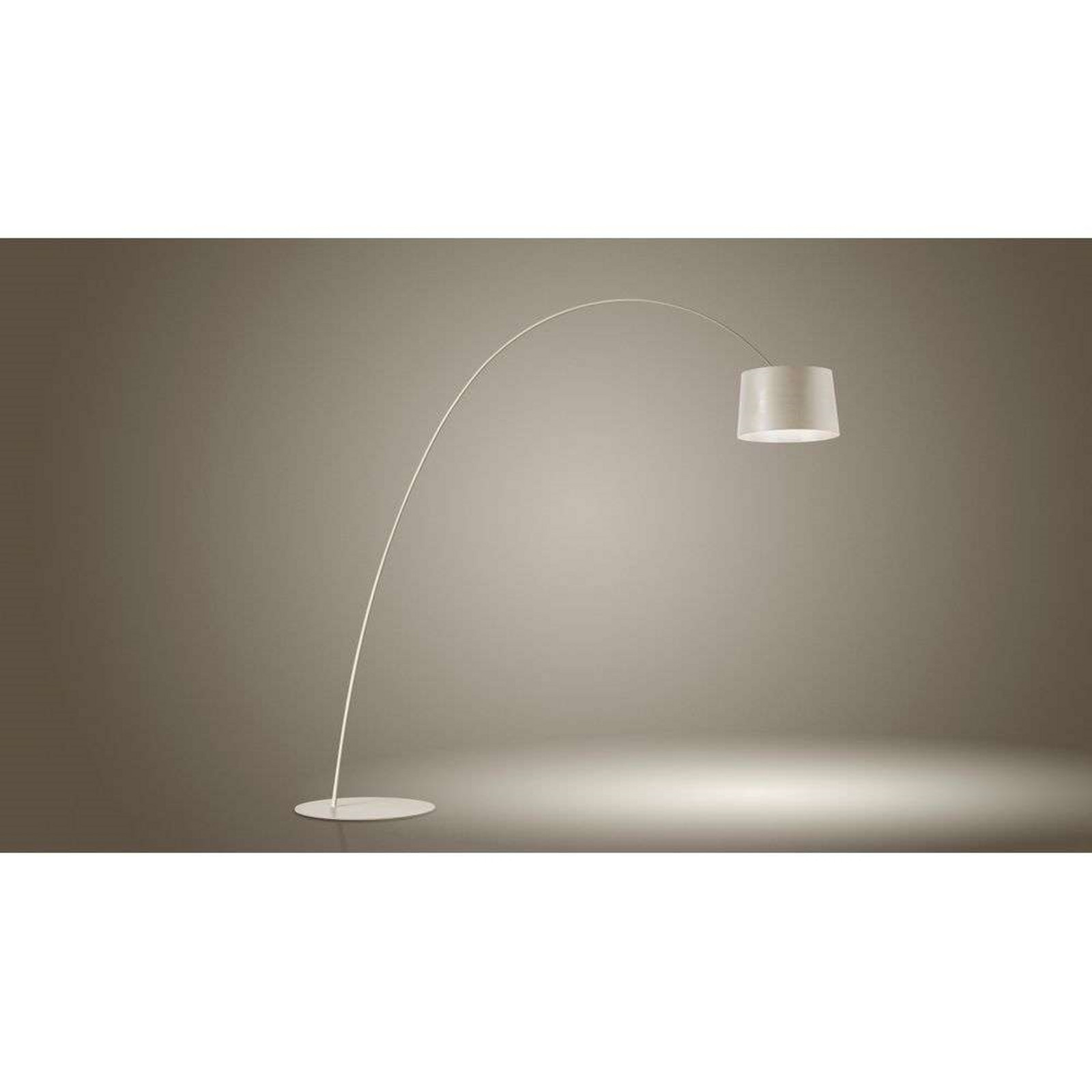 Twiggy Elle Gulvlampe MyLight Greige Foscarini - Stue - Metal
