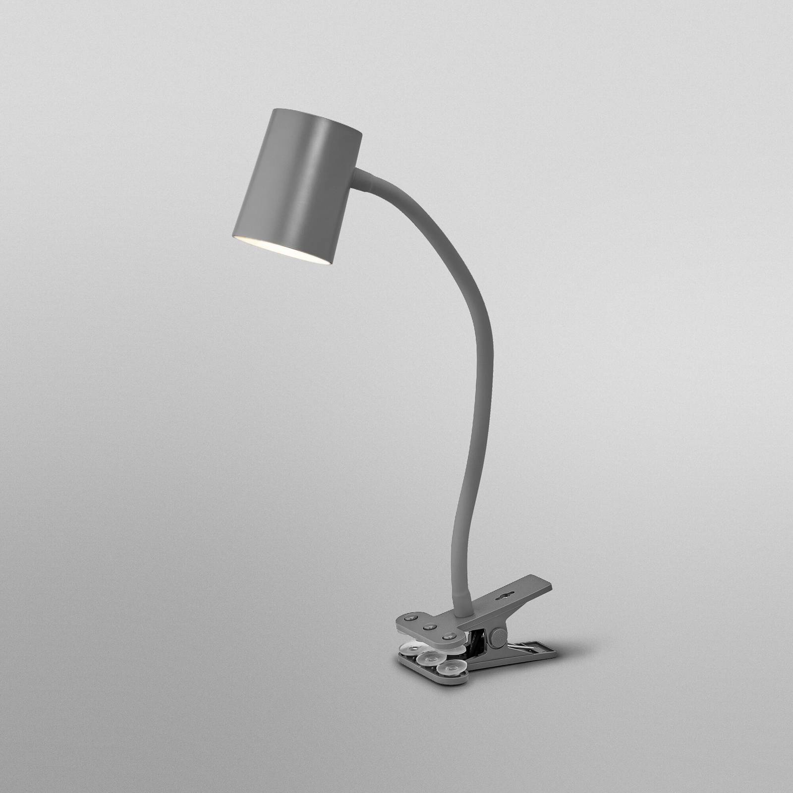 Lampa z klipsem OSRAM Office Line Desk Trapezium Clip szara GU10