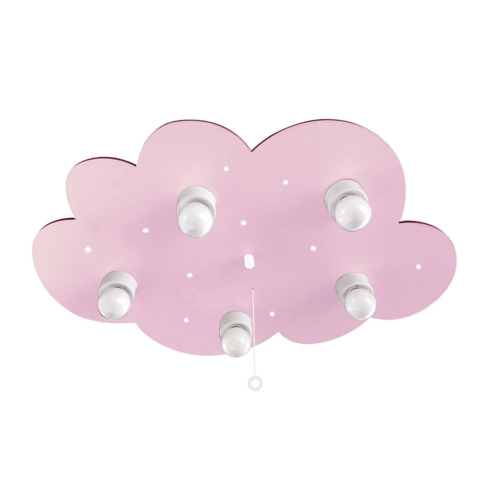 Waldi-Leuchten GmbH Loftslampe cloud fem lys pink