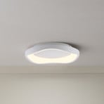 LED lubinis šviestuvas „MONTA“, baltas, Ø 40 cm, metalinis, Switchdim