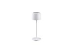 Else Solcelle Bordslampa w/USB-C Dim. IP44 Vit - Paulmann