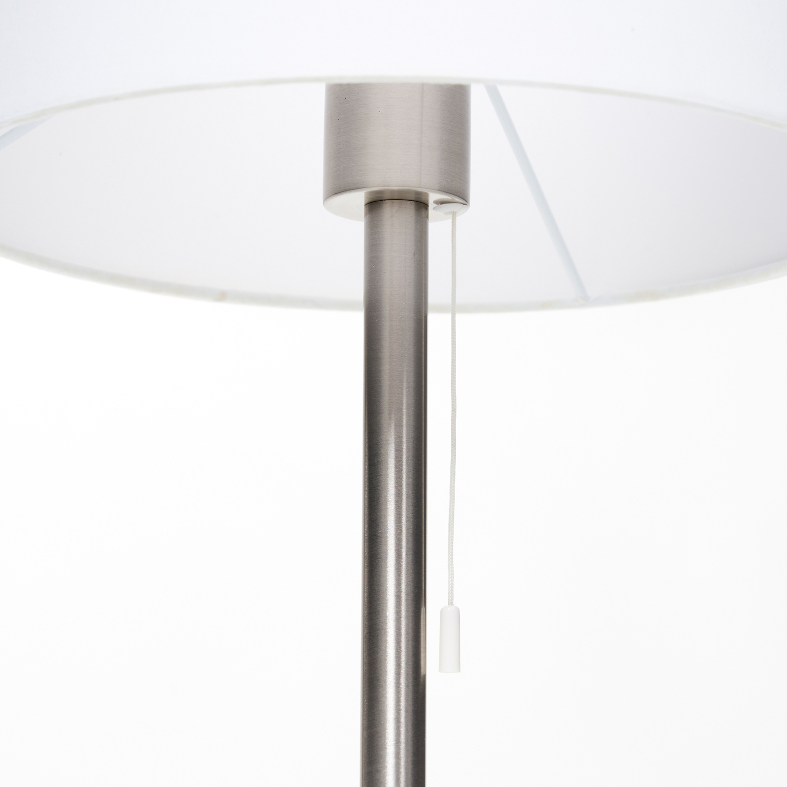 Lindby tafellamp Alomira, 52 cm, nikkel