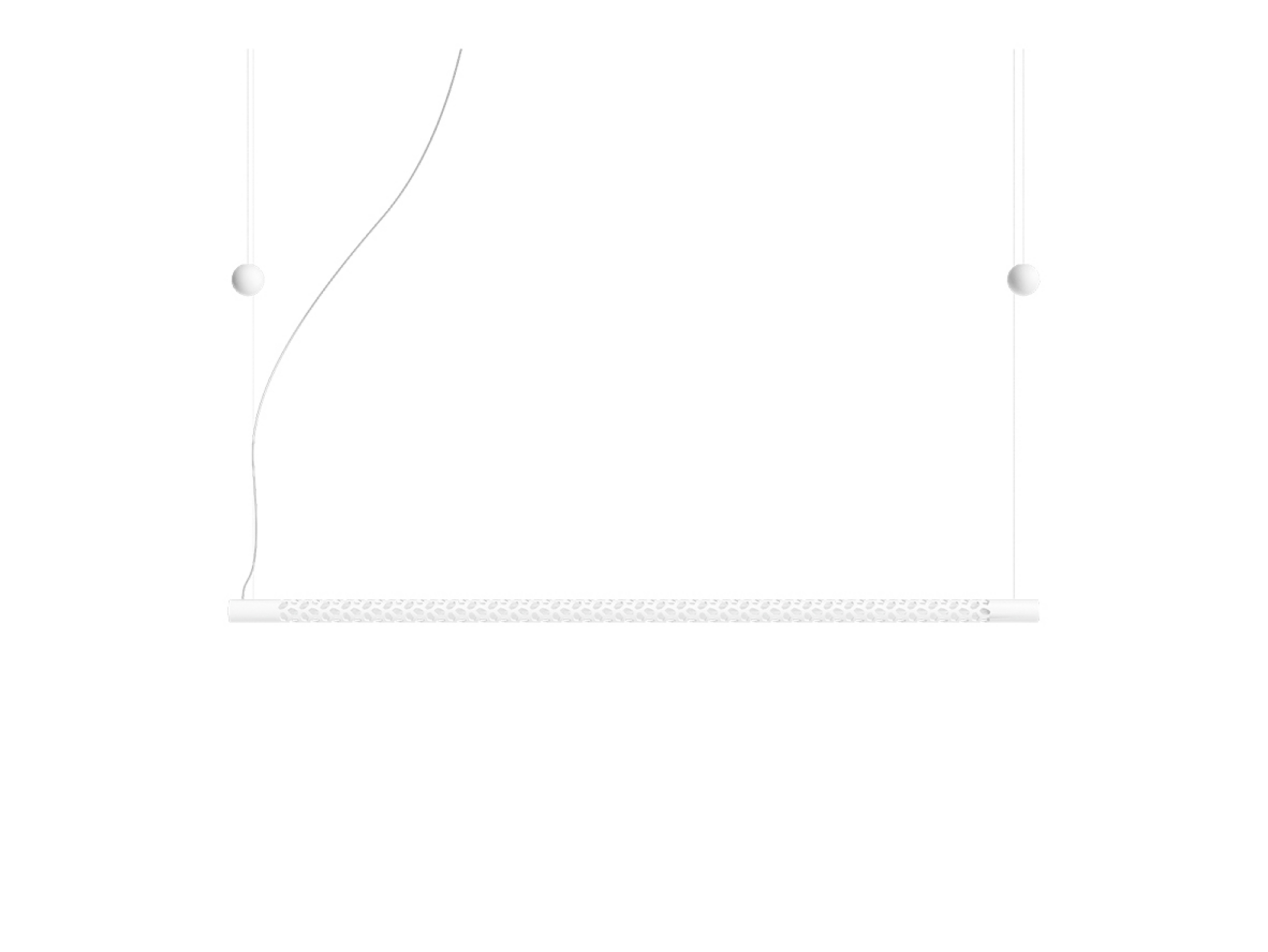 Squiggle H8 Lampada a Sospensione 3000K Matt White - Rotaliana