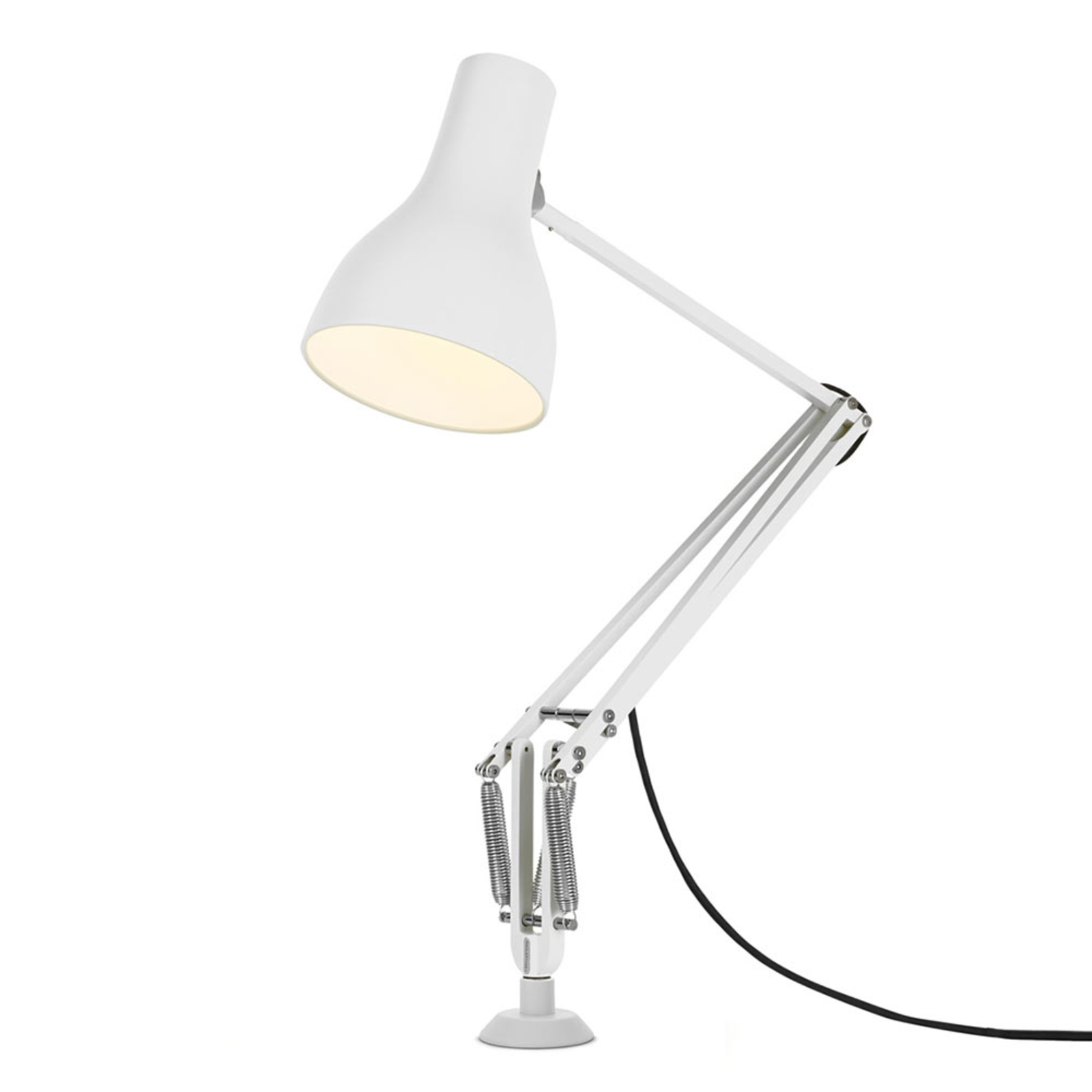 Anglepoise Type 75 lámpa csavaros alapzat fehér