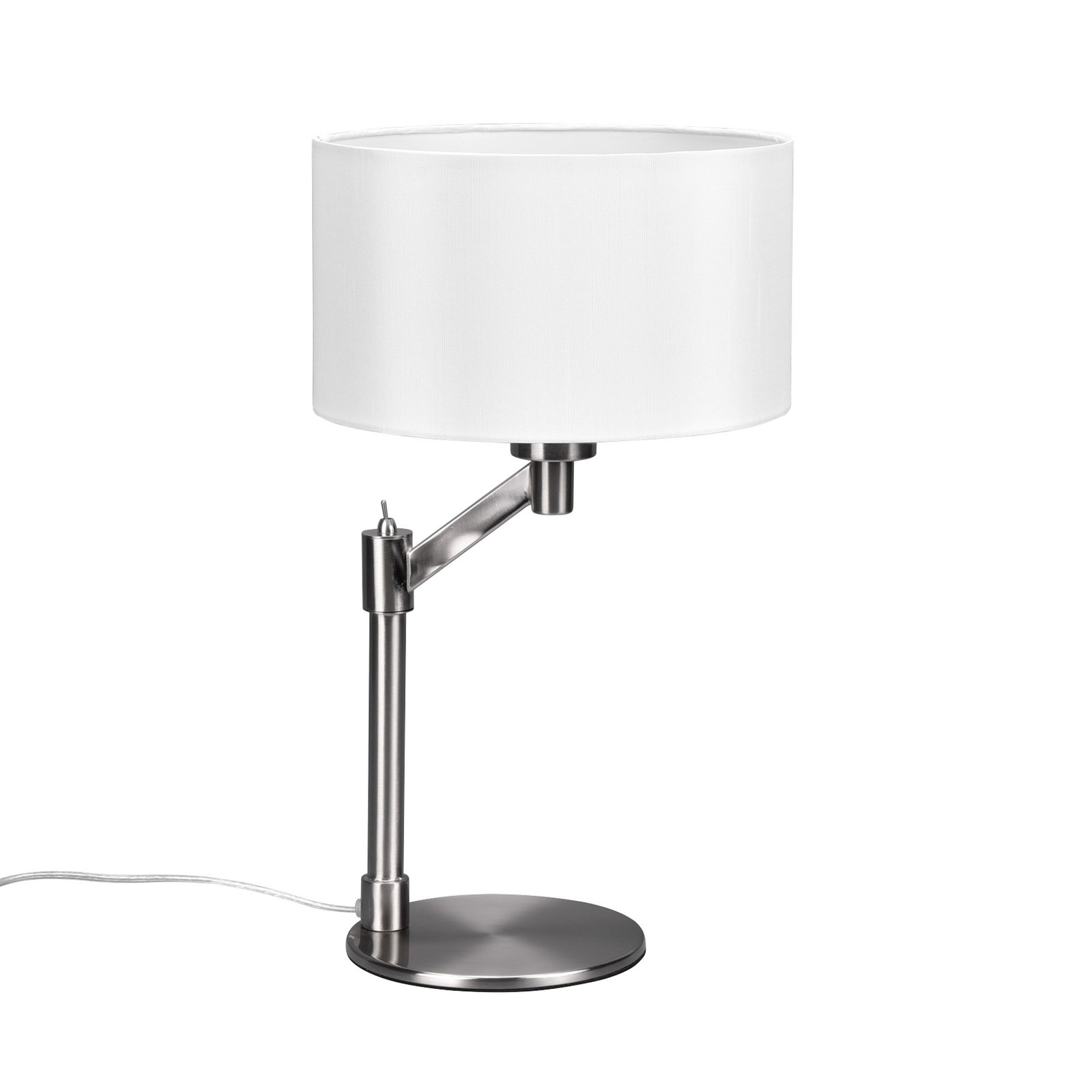Cassio table lamp with fabric shade