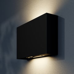 Applique da esterni LED Isalie grigio scuro