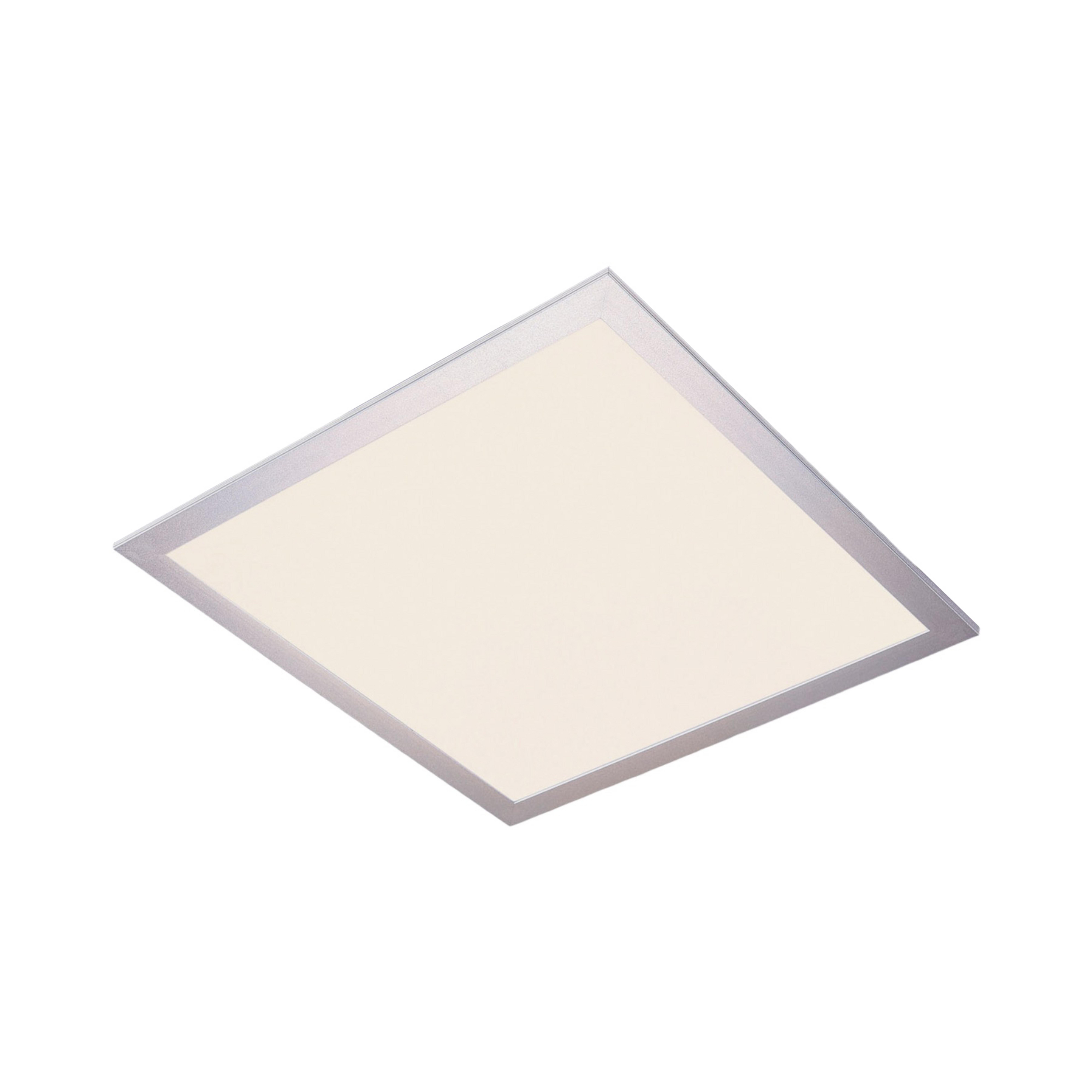 Livel LED Plafondlamp 4.000K 40x40 White/Silver - Lindby