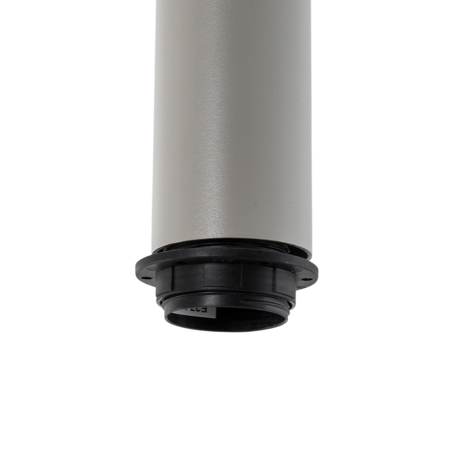 Lampa wisząca Vitrum Cupola M, taupe, półokrągła, Ø 30 cm